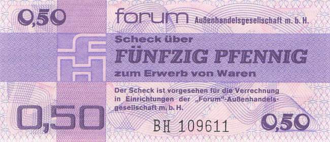 Forumscheck ro.367a BH 0,50 Mark 1979